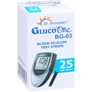 Dr. Morepen BG-03 Blood Glucose Test Strips 25s Pack