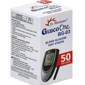 Dr. Morepen BG-03 Blood Glucose Test Strips 50 Pack